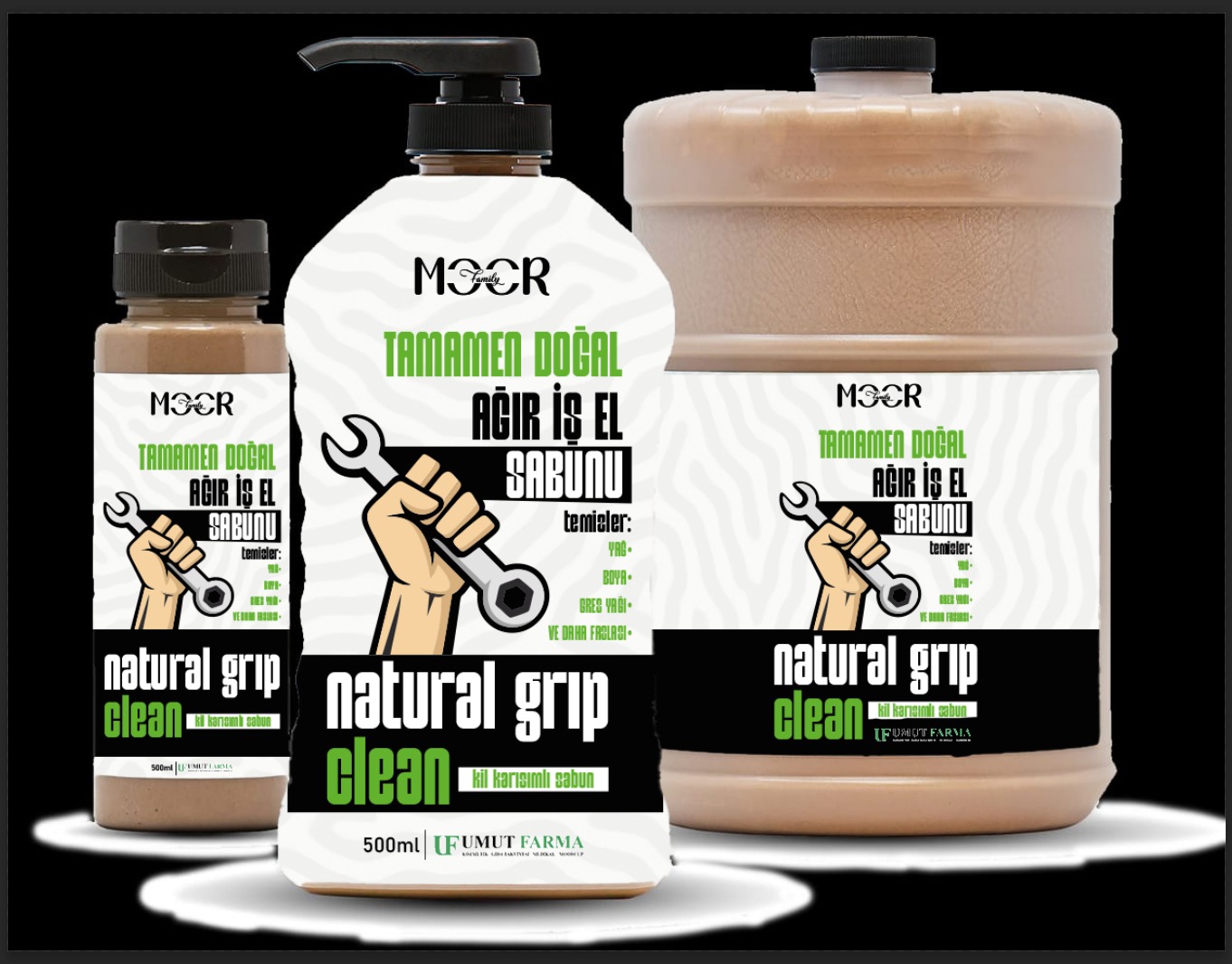 MOOR DOĞAL İŞ SABUNU 