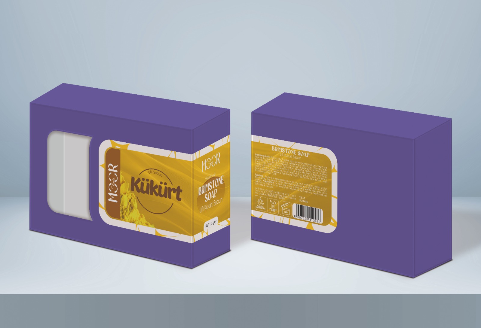 Moor Doğal Sabunu - Cilt Besleyici ve Nemlendirici - 150g