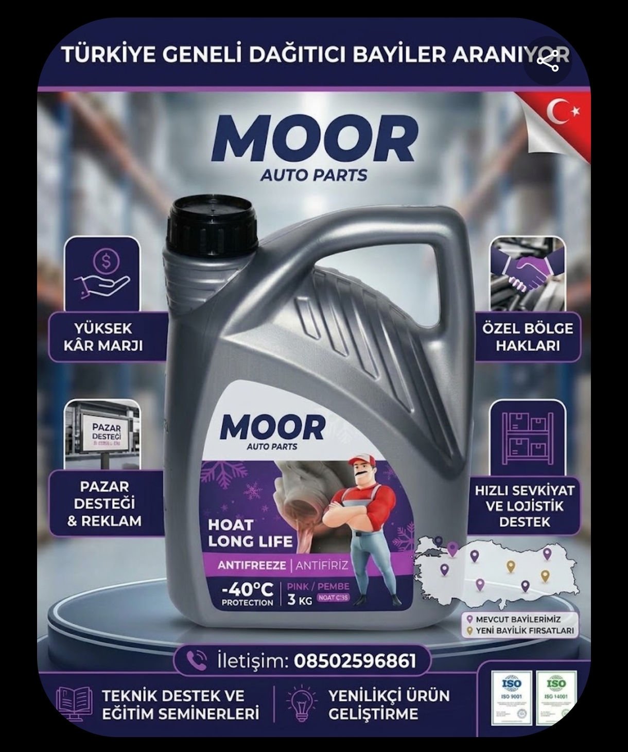 MOOR -40 ANTİFİRİZ 
