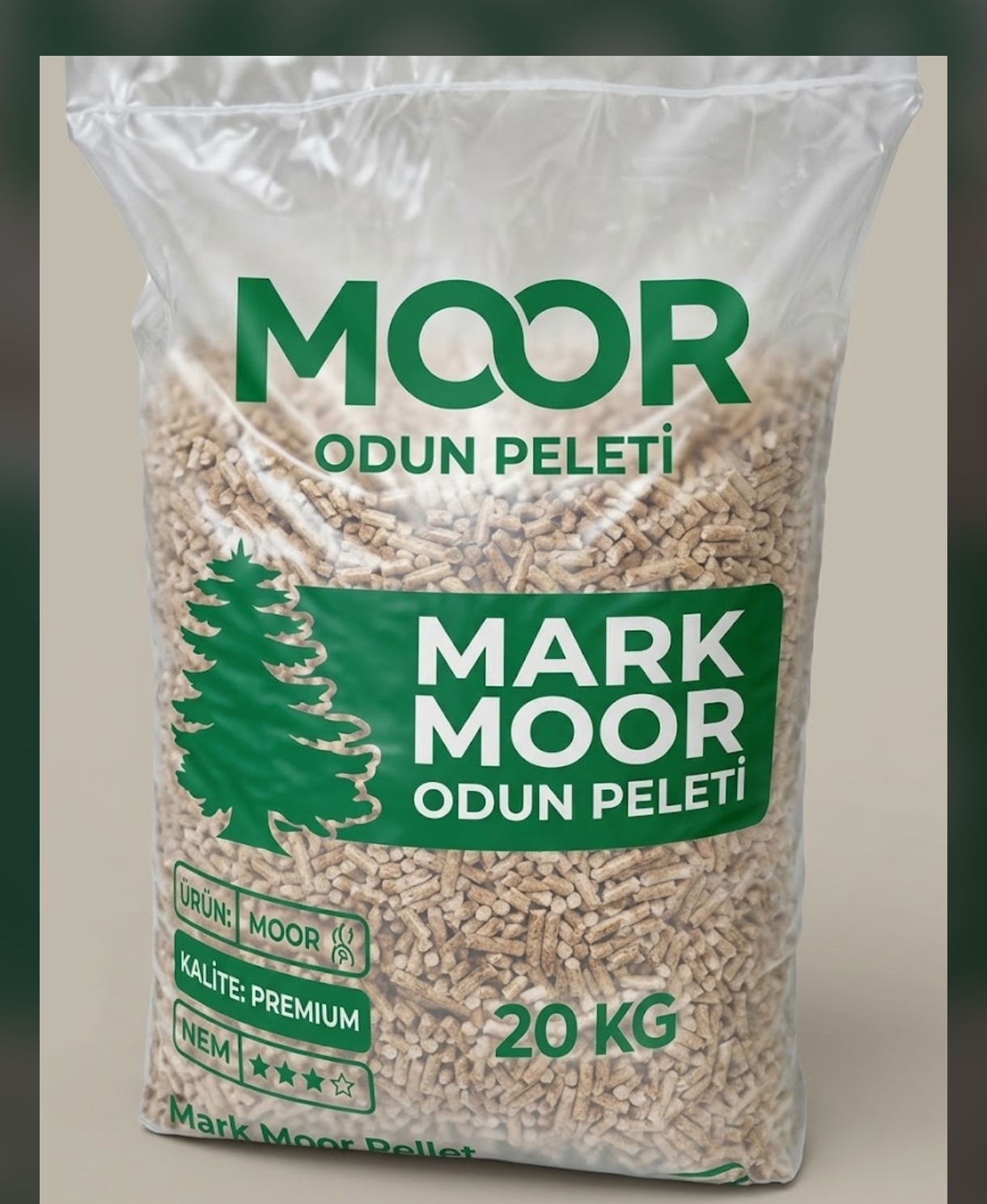 MOOR PELET (6 MM % 100 ÇAM)